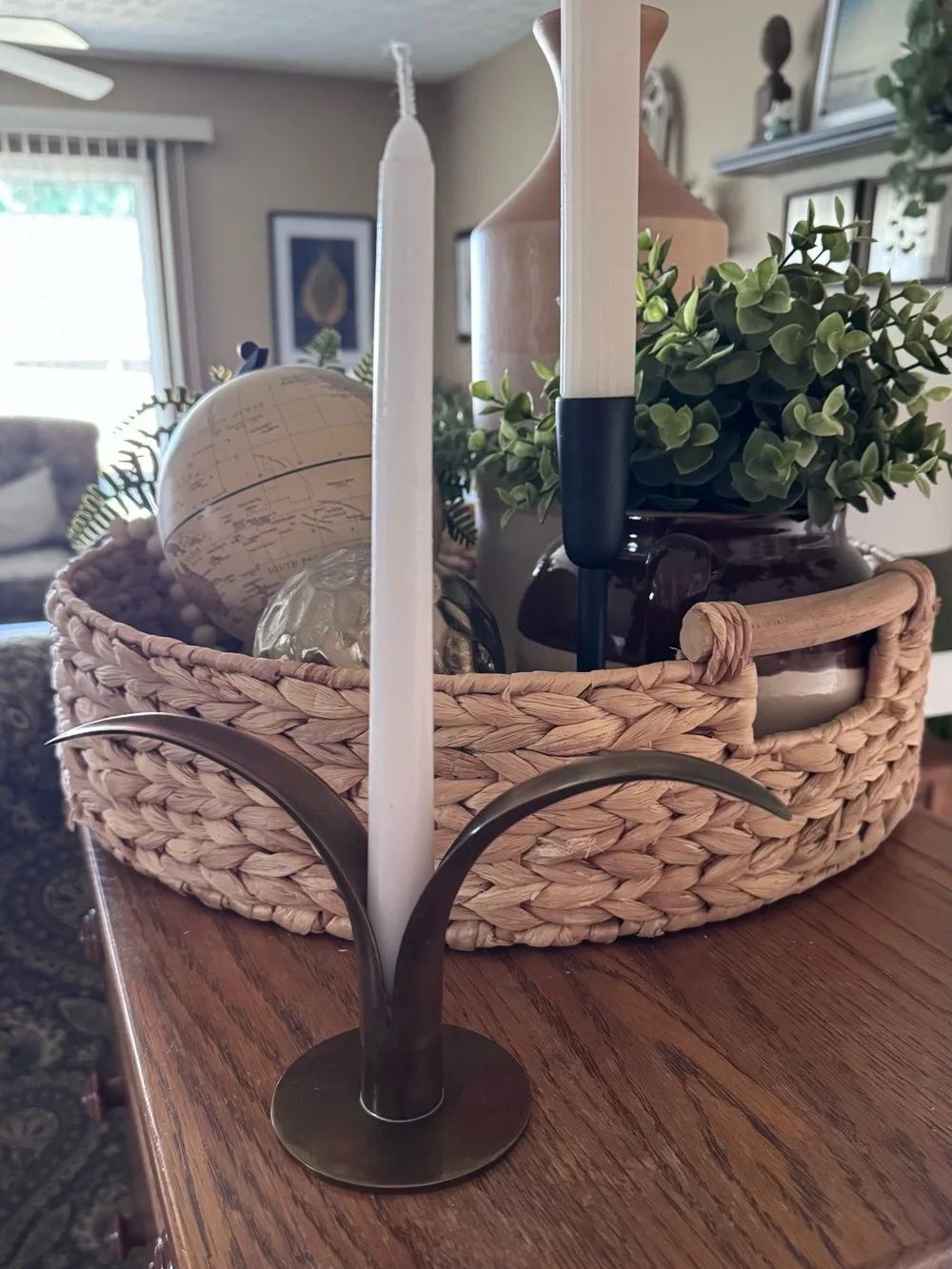 Ystad-Metall Brass Candle Holder.